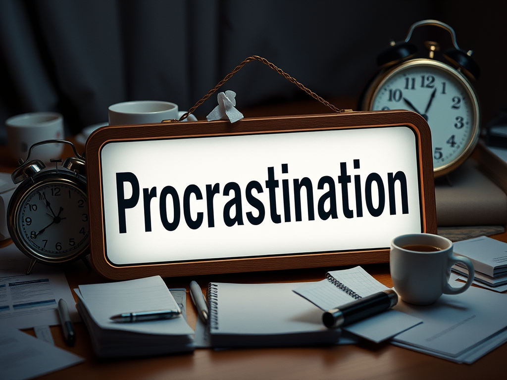 Procrastination is Your Worst Enemy